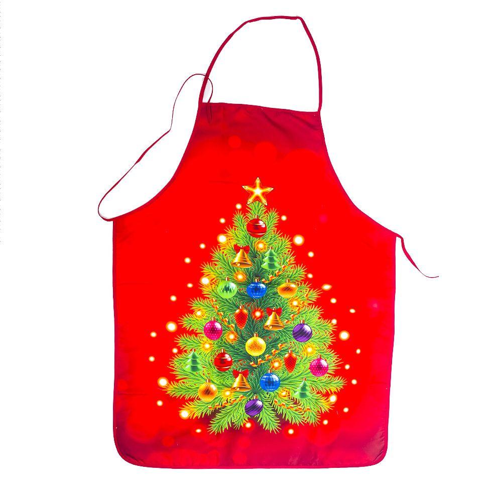 Tạp Dề Họa Tiết Ông Già Noel Dễ Thương Bắt Mắt