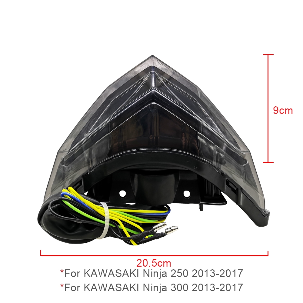 Đèn Đuôi Xe Mô Tô Kawasaki Ninja 250 Ex300 2013-2017
