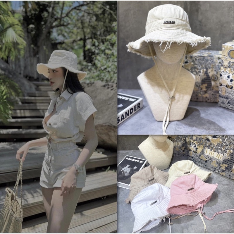 Mũ Jacquemus siêu hot loại 1 [ kèm ảnh và video cận chất]