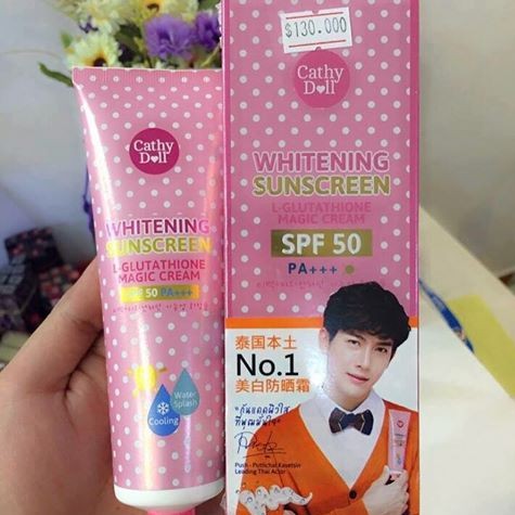 Kem chống nắng trắng da Cathy Doll Whitening SPF50 PA+++ 138ml