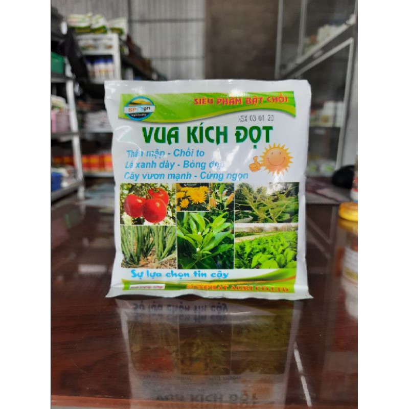 Phân bón lá cao cấp VUA KÍCH ĐỌT 220g kích đọt đồng loạt, chồi to, thân mập, cứng ngọn...