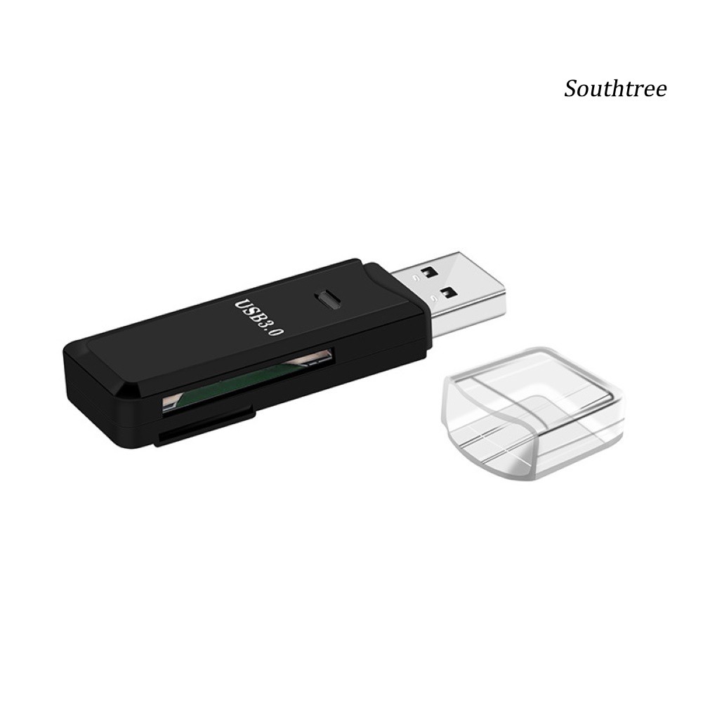 【Ready stock】Mini USB 3.0 Micro Secure Digital TF Memory Card Reader Adapter for PC Laptop