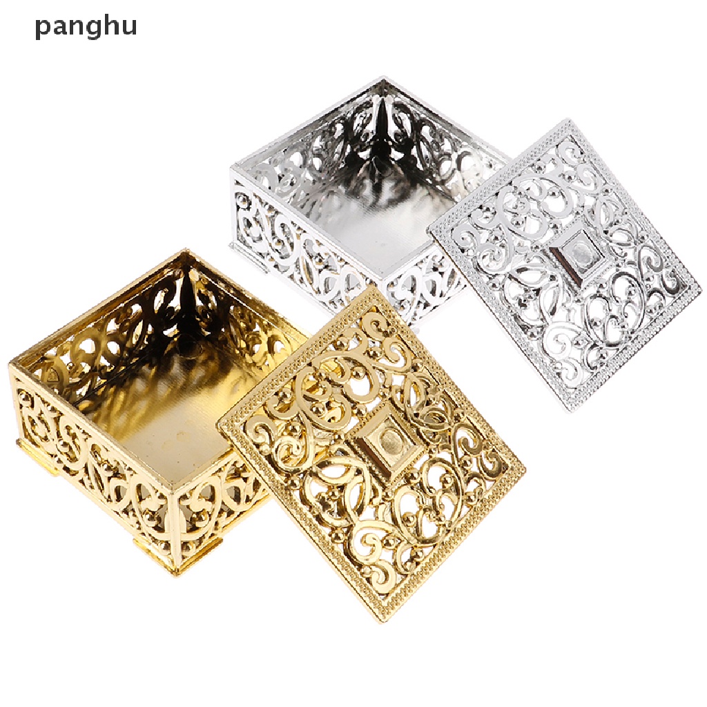 Hộp Đựng Kẹo Hình Vuông Bằng Nhựa