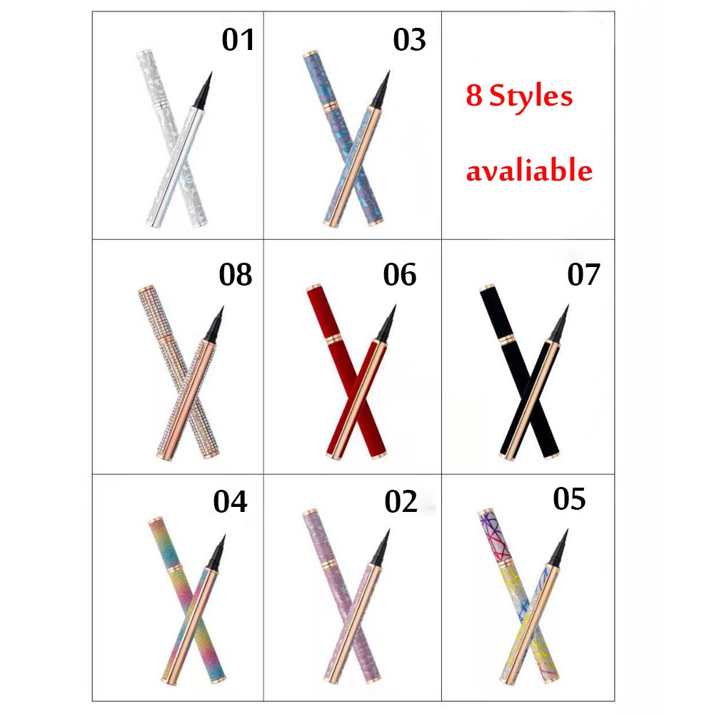 Bút kẻ mắt nước 2 trong 1 tự dính lâu trôi không thấm nước với 20 phong cách tùy chọn | BigBuy360 - bigbuy360.vn