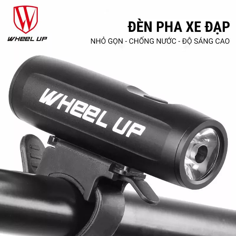 Đèn led trước gắn ghi đông WHEEL UP 390LM