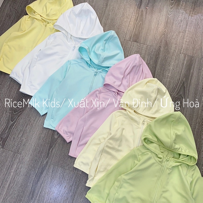 Áo chống nắng uni xuất dư xịn cho bé(cắt tag)