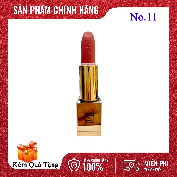 Son lì Laura Sunshine Nhật Kim Anh mẫu mới - Mua 1 thỏi tặng 1 bịch bông tẩy trang 100 miếng