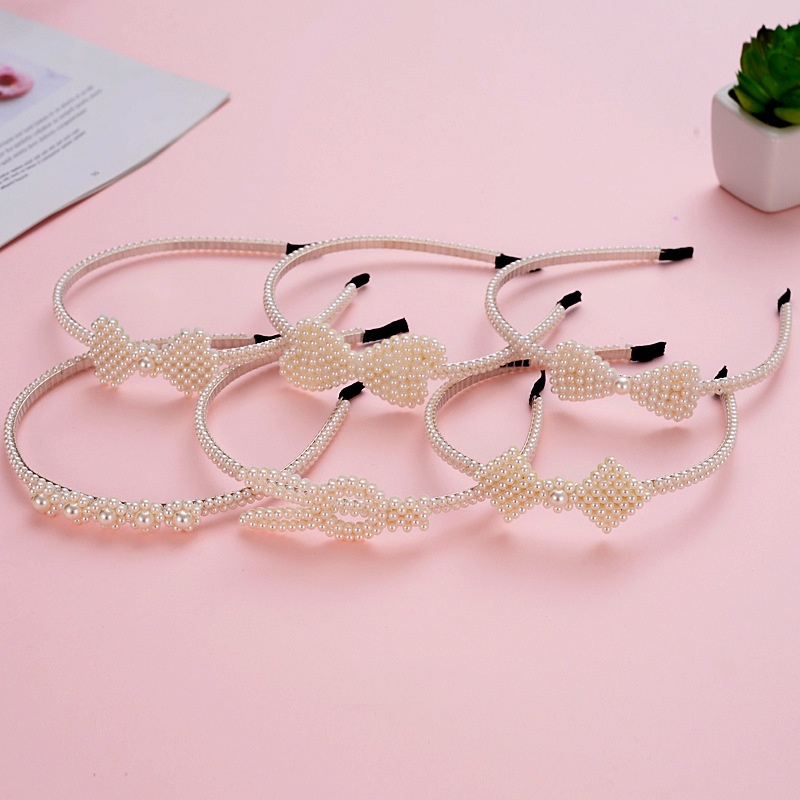 Cài Tóc Ngọc Trai Nhân Tạo Nhiều Kiểu Xinh Xắn Phong Cách Hàn Quốc Cho Nữ