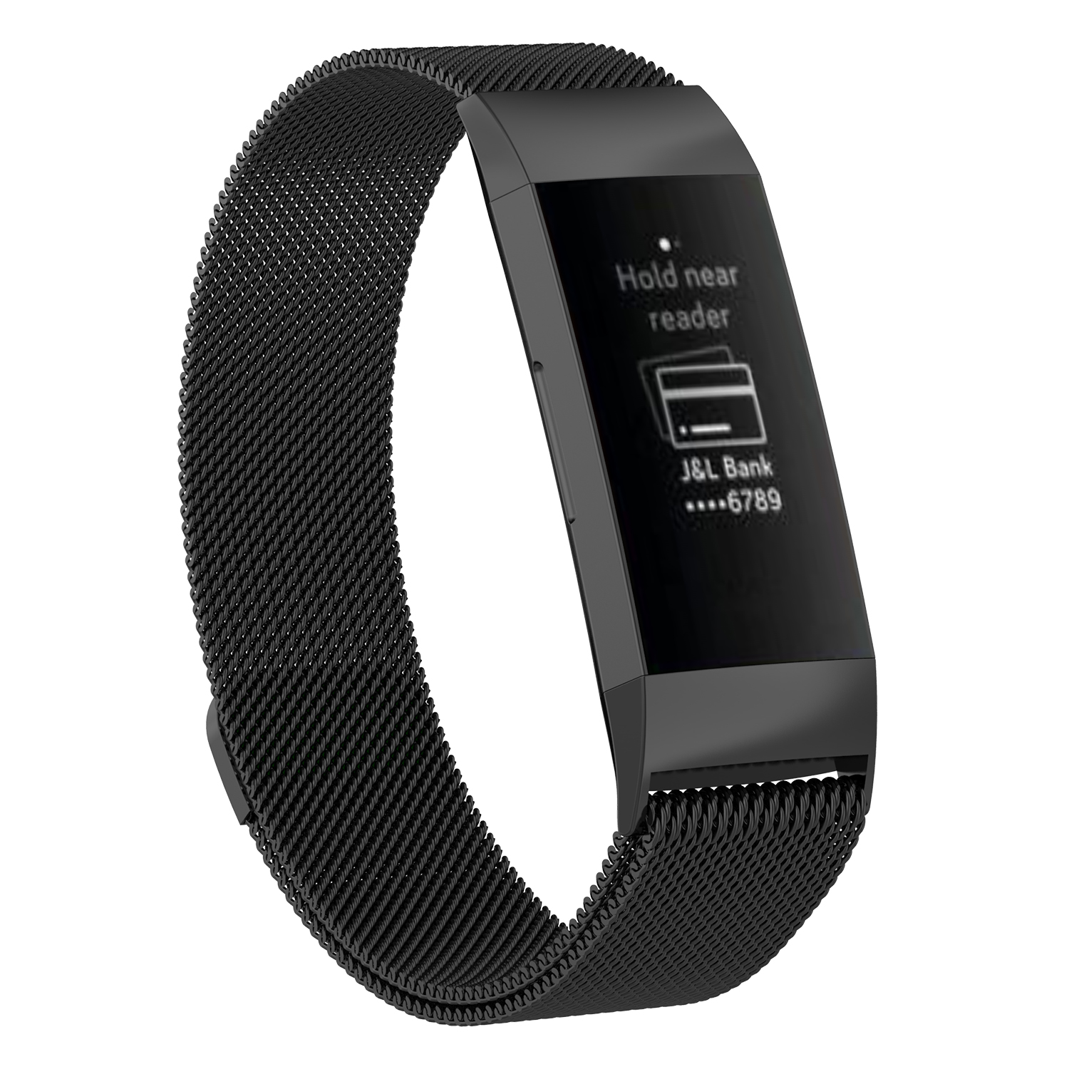 Dây Đeo Inox Milanese Cho Đồng Hồ Thông Minh Fitbit Charge 3 4 Se