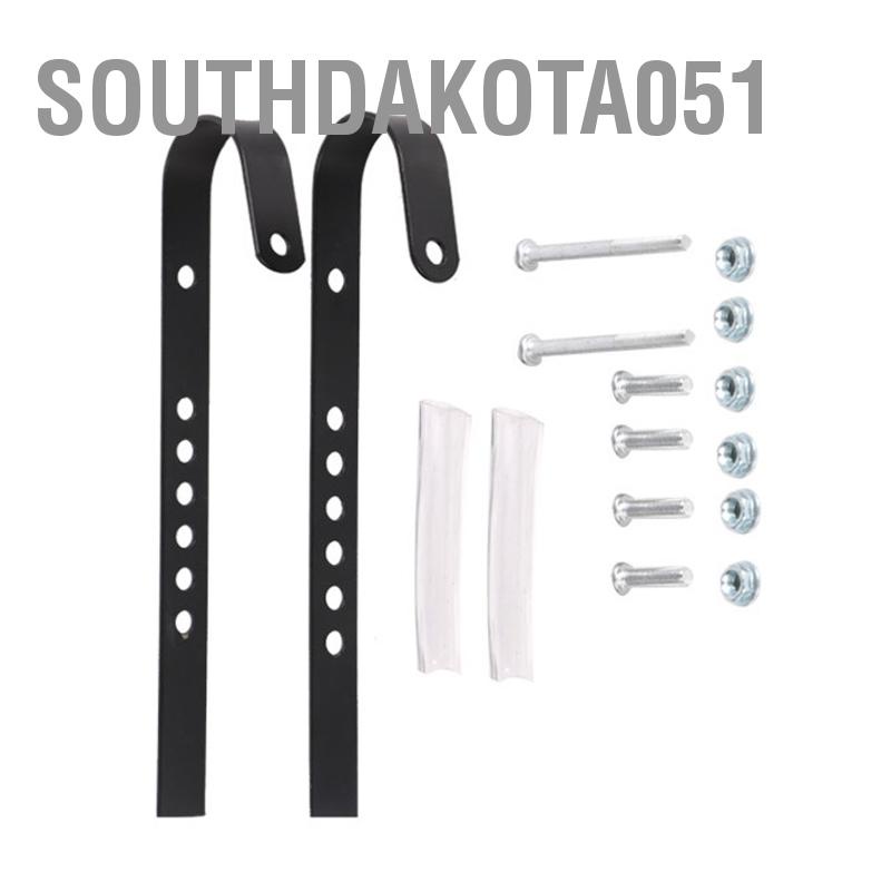 Southdakota051 Treo Rổ Xe đạp Đậm chất điện Có thể điều chỉnh Khung phía trước Đa chức năng Móc nhả nhanh