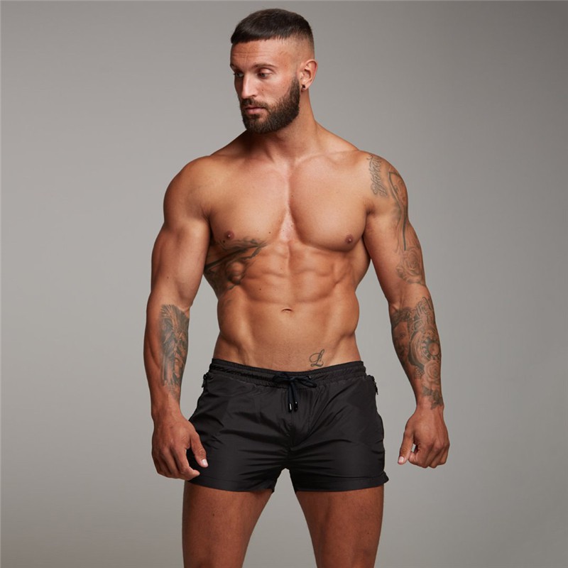 2021 New Brand Summer Fashion Casual Solid Color Sports Shorts