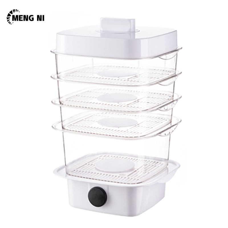 Lồng bàn đậy thực phẩm MENGNI chống bụi màu trong suốt nhiều tầng tiện dụng