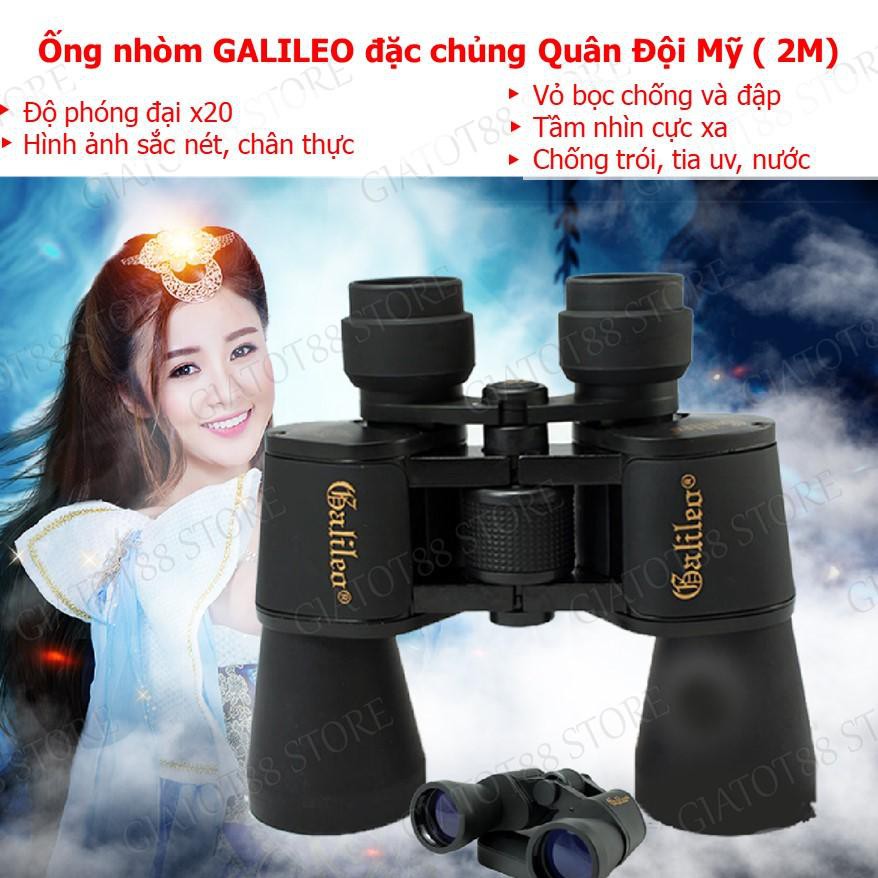 Ống nhòm 2 mắt GALILEO, Ống nhòm nhìn xa giá rẻ, Bền, Đẹp, Chất lượng