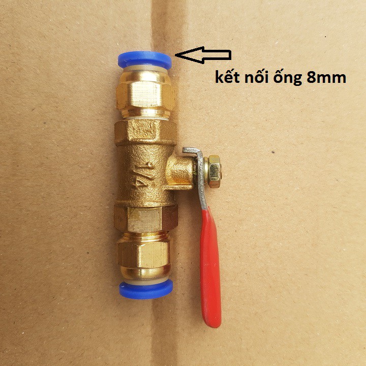 Van khóa Đồng cho bộ phun sương phi 8 ĐỘC - RẺ - DỄ DÀNG LẮP ĐẶT