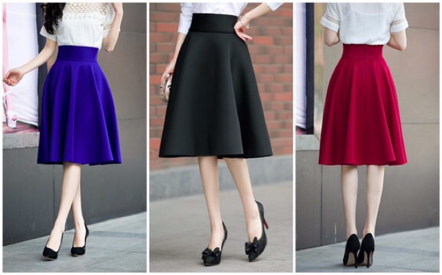 Sale khủng-Chân Váy Xoè Khoá Kéo Lưng Đủ Size | BigBuy360 - bigbuy360.vn