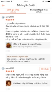 Khô gà lá chanh 1kg