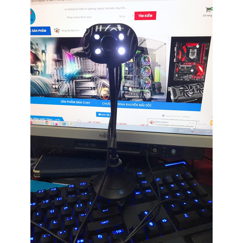 {Giá Tốt} Webcam Live-Stream Có Mic Giá Rẻ (Bảo hành 06 tháng) | BigBuy360 - bigbuy360.vn