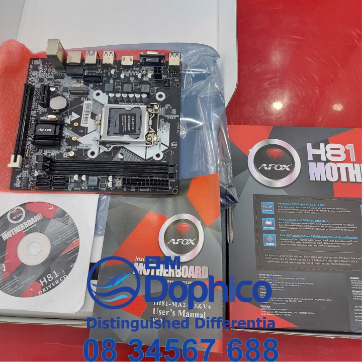 Bo mạch chủ - Main H61 | H81 |  – Chính hãng – Bảo hành 2 năm