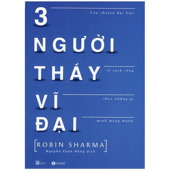 Sách - 3 người thầy vĩ đại