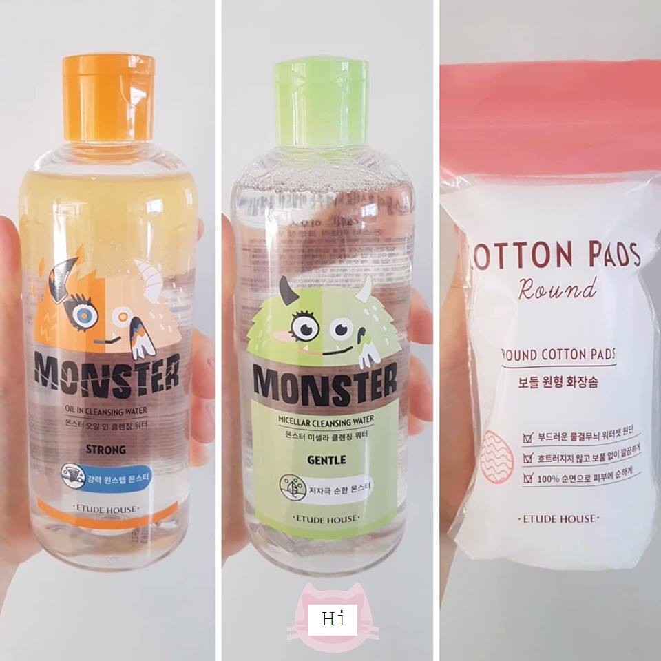 Set tẩy trang MONSTER CLEANSING WATER DUO SPECIAL SET