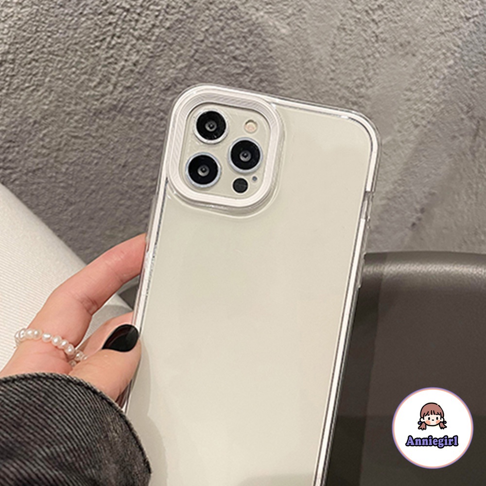 Ốp điện thoại TPU mềm dày bảo vệ 360 độ 3 trong 1 thích hợp cho iPhone 13 12 11 Pro Max X Xr 8 7 Plus