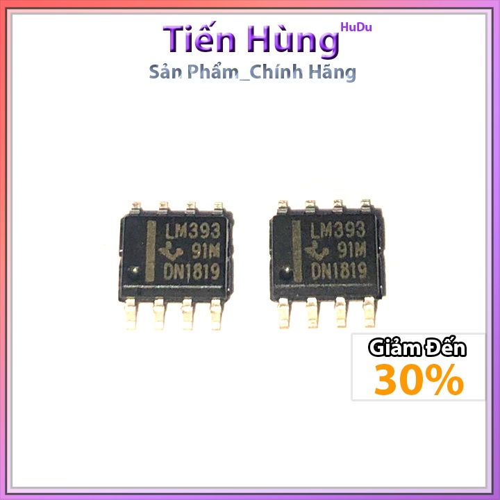 LM393 LM393M SOP-8 ic khuếch đại thuật toán (chân dán) mới chính hãng
