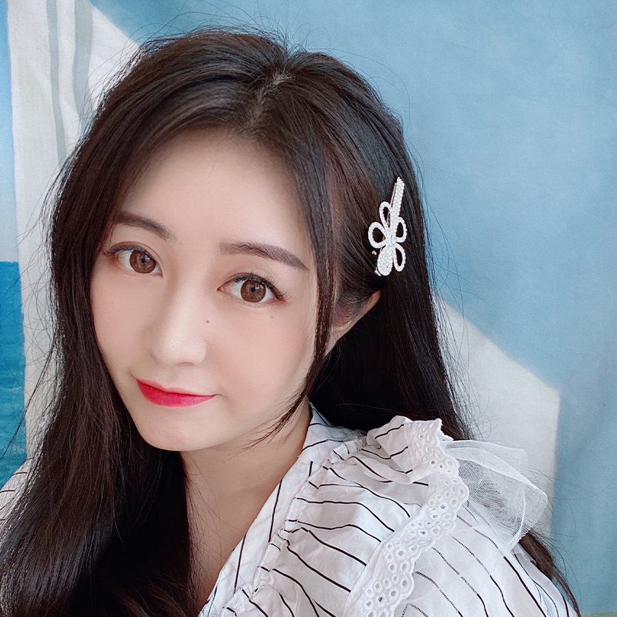 Kẹp Tóc Đính Pha Lê Phong Cách Hàn Quốc