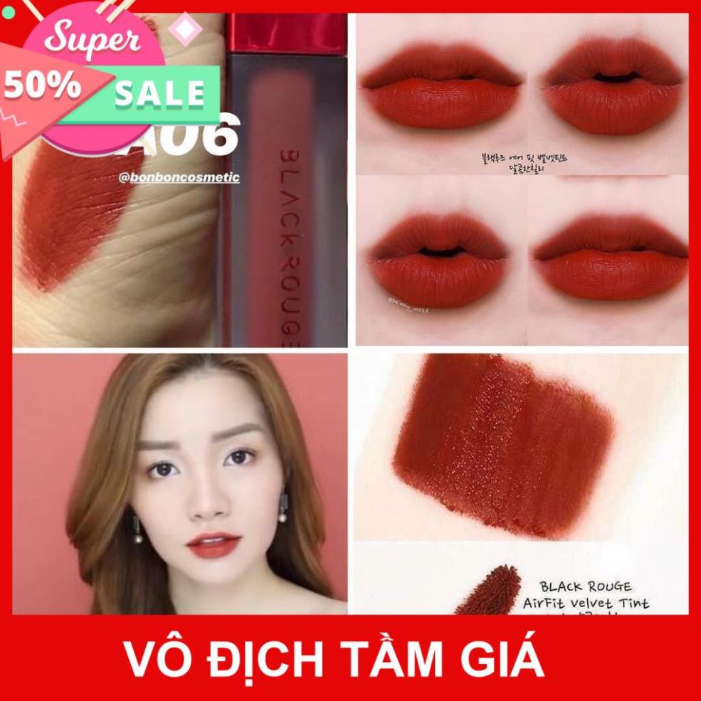 Son Black Rouge A06 ⚡️𝑯𝒂̀𝒏𝒈 𝑯𝒂𝒏𝒅𝒎𝒂𝒅𝒆⚡️ Màu Đỏ Gạch. | BigBuy360 - bigbuy360.vn