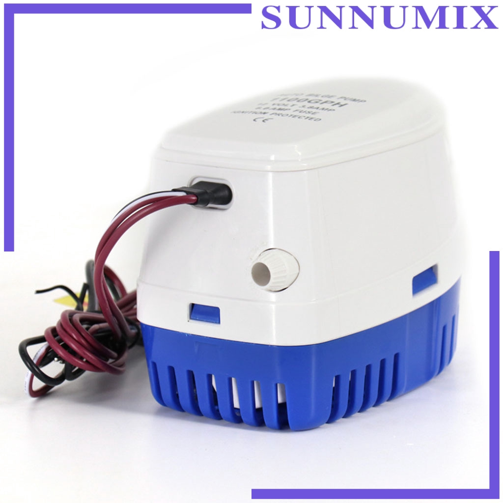 Máy Bơm Nước Tự Động 24V 1100GPH Cho Tàu Thuyền
