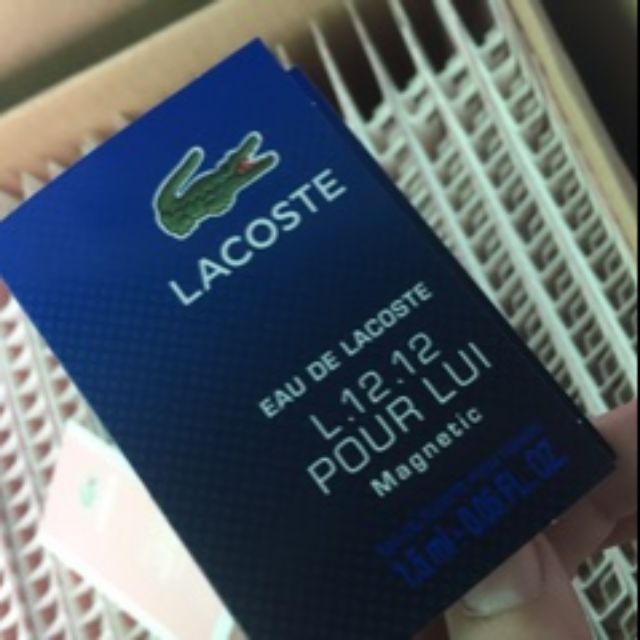 Nước hoa vial lacoste pour lui