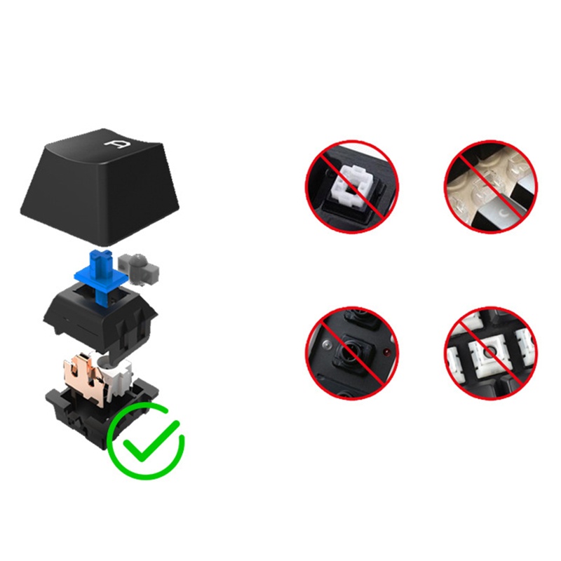 Set 130 Nút Bàn Phím Cho GK61 64 68 75 84 87 96 980 104 108 MX