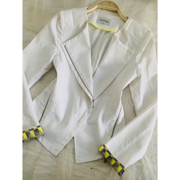 Áo khoác blazer B92 form ngắn 2hand Hàn si tuyển (ảnh thật)