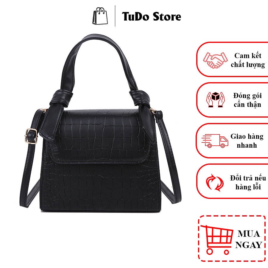 Túi xách nữ đeo chéo đường vân thời thượng sang trọng - T03