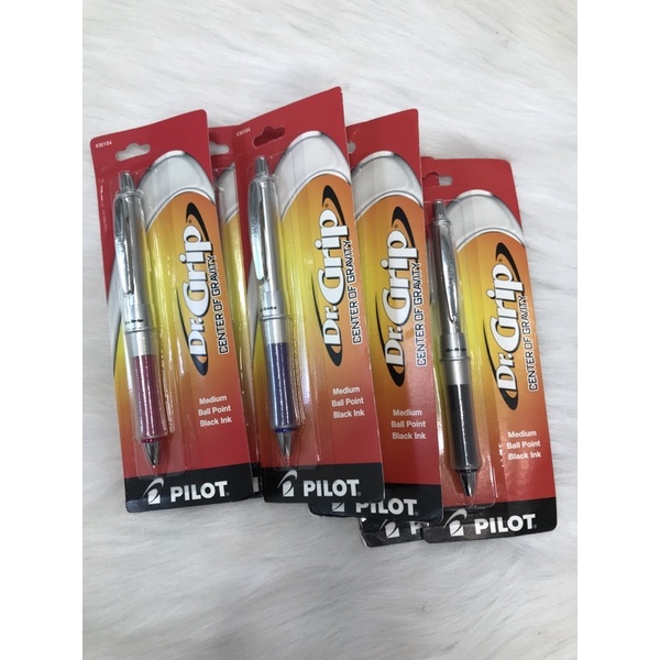 Bút bi bấm cao cấp PILOT Dr.Grip  - MỸ
