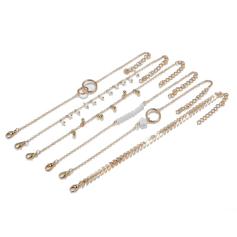 Set 6 Vòng Tay Phong Cách Boho Cho Nữ