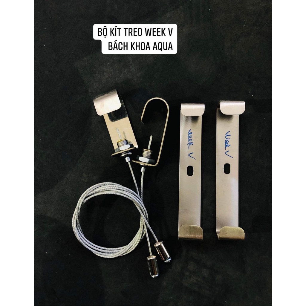 Bộ KIT treo đèn Inox cho đèn Chihiros WRGB 2, WRGB SLIM, WEEK M PRO, WEEK V...