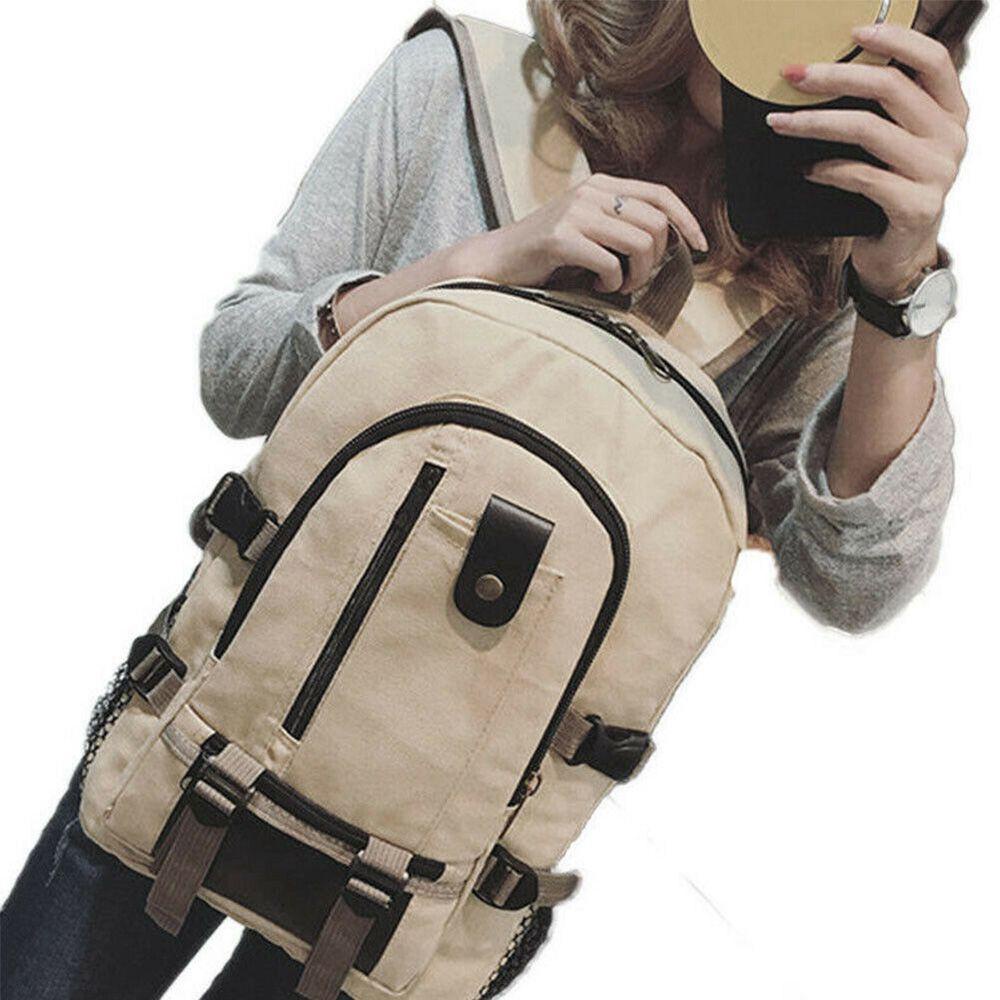 Ba Lô Thể Thao Vải Canvas Đeo Vai Đa Năng Chuyên Dụng Cho Leo Núi / Du Lịch