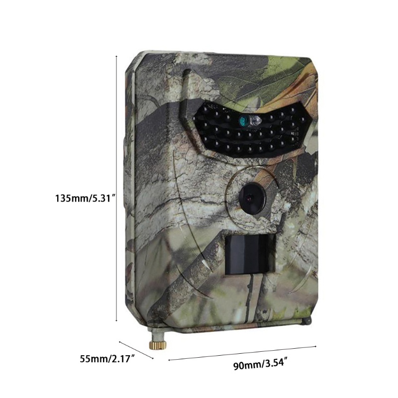Máy Ảnh 1200 Trò Chơi kiss Hunting Trail 1200 Độc Đáo Thú Vị°Góc Rộng 0 8s Kích Hoạt Thời Gian 940nm IP56 Chống Thấm Nước Màu Đen Cho Wildlife M