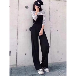 Quần culottes suông len tăm hàng qc