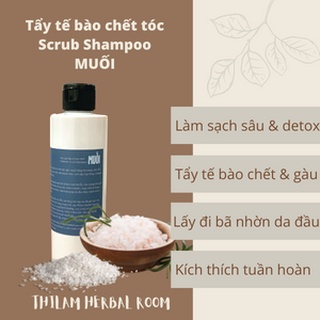 🌿Thilam Herbal Room🌿 Tẩy tế bào chết tóc/ Scrub Shampoo - Muối