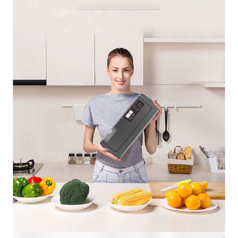Máy Ép Chân Không Gia Đình P290B Hàng Chuẩn hút và hàn tự động các loại túi, mối hàn kín - Bảo hành 12 tháng