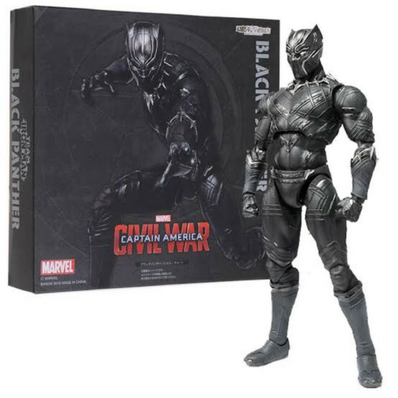 GIÁ HỦY DIỆT Mô Hình Black Panther Chiến Binh Báo Đen SHF - S.H. Figuarts Full Box