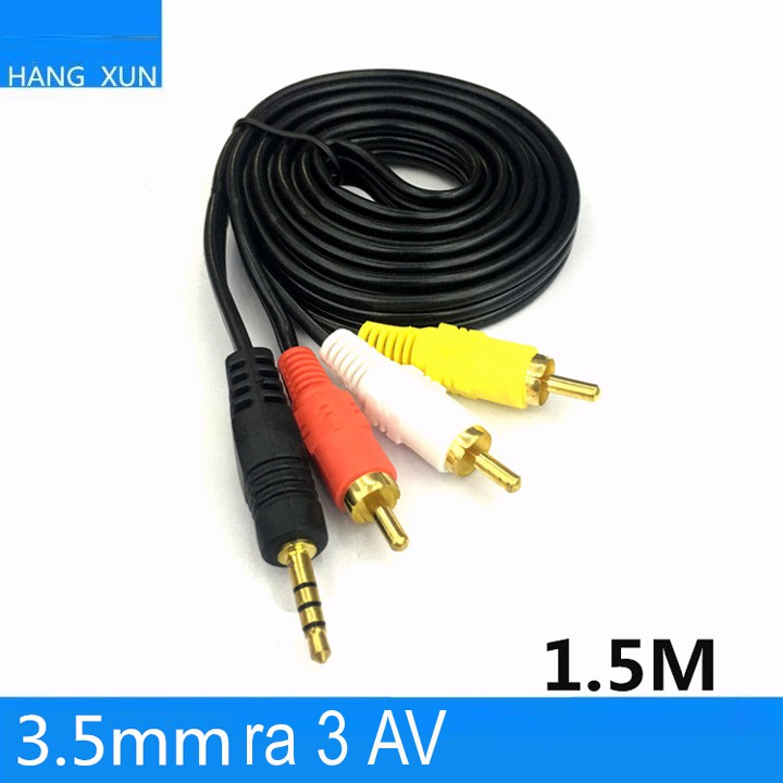 Jack chuyển từ 3.5 ra 3 AV, jack chuyển 3 AV sang 3.5