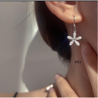 Bông tai hoa bạc ta ♥️ freeship ♥️ bông xinh xắn,thu hút mọi ánh nhìn