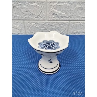 Đế sứ đựng nến cây đèn cầy