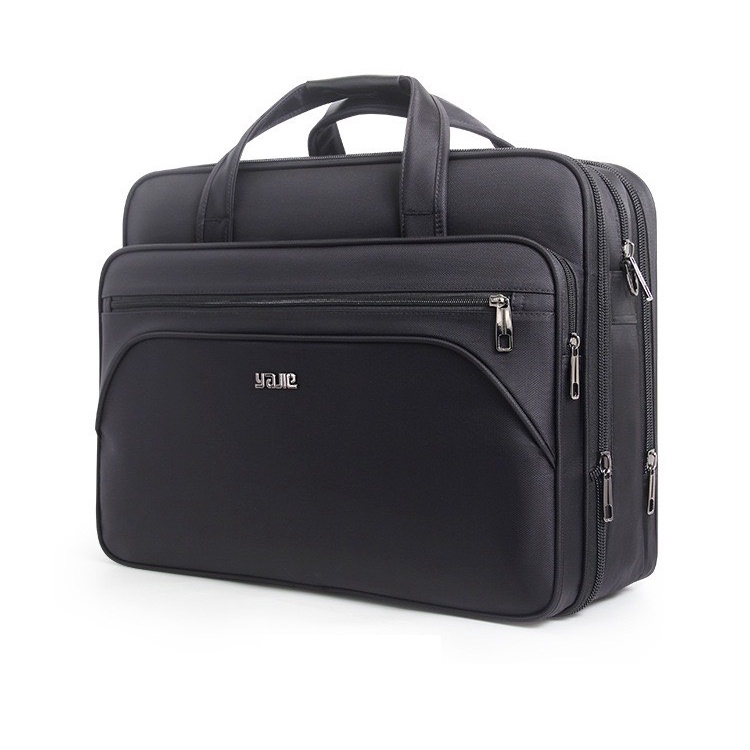 Túi xách cặp công sở đựng laptop 17inch YAJIE T07 mã 3246 size M,L,XL (Đen) | BigBuy360 - bigbuy360.vn