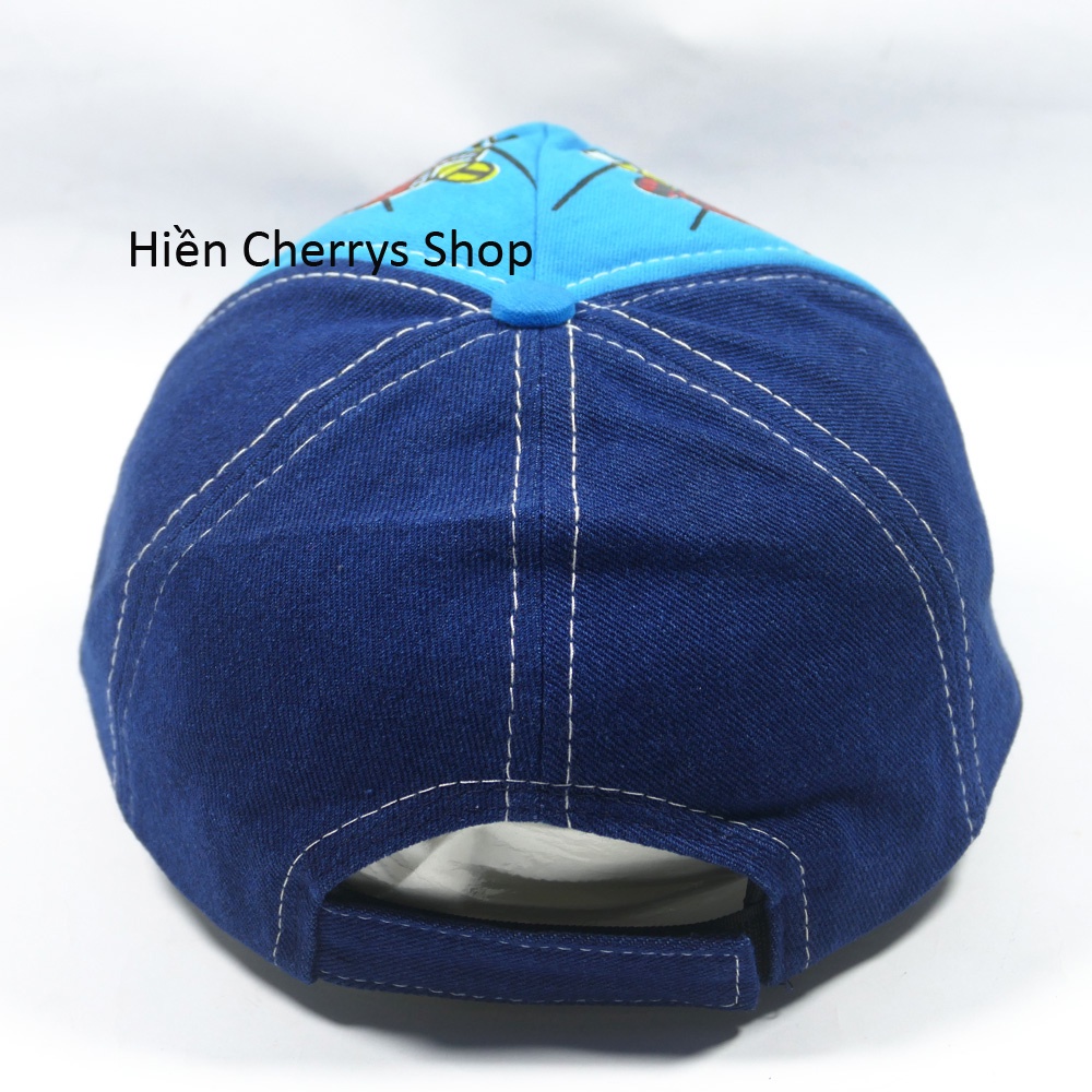 [ Hình thật ] Nón kết siêu nhân nhí từ 2-4 tuổi chất liểu vải Jeans &amp; kaki cao cấp tạo cảm giác êm ái cho bé