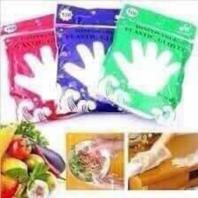 Túi 100 bao tay nilon