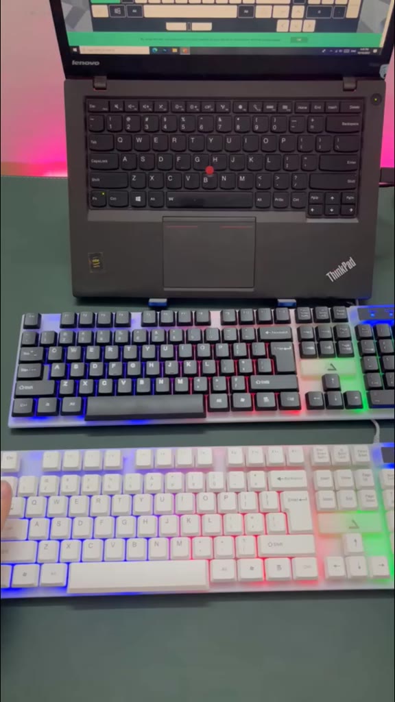 Bàn phím máy tính có dây gaming SIDOTECH V4 giả cơ chống nước led rgb chơi game làm việc văn phòng cho PC laptop | BigBuy360 - bigbuy360.vn