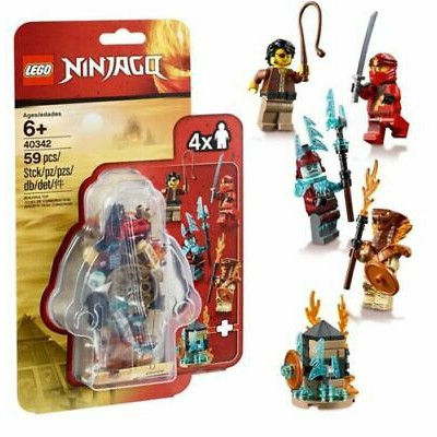 LEGO 40342 chính hãng - Ninjago - Vỉ 4 nhân vật ninjago